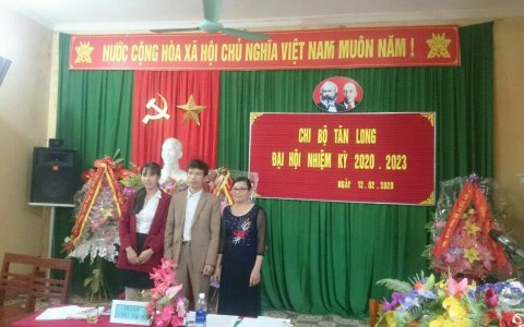 Đại hội điểm chi bộ Thôn Tân Long xã Yên Lạc